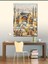 Kanvas Tablo Yağlı Boya Sultanahmet Camii 70X100 cm 3