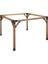 4 x 14 Ahşap Kirişler Için 45FLEX Pergola Payanda Destek Braketi 4 Parça 3