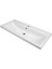 Lotus Banyo Dolabı 100 cm Lavabo Dahil Antrasit Çekmeceli Komple Mebran Mdf 5
