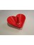 Kalp Şekli Takı ve Küpe Standı, Organizer, Kırmızı Renk 2