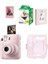 Instax Mini 12 Fotoğraf MAKINESI-20LI Film-Simli Pleksi KILIF-64LÜ Albüm ve Mıknatıslı Çerçeve Set 1 1