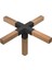 9 x 9 Ahşap Kirişler Için Pentaflex 5 Kollu Pergola Orta Braketi 1