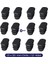 15 x 30 mm Oval Sert Plastik Boru Profil Iç Geçme Tapa - 12 Adet 1