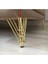 Metal Gold Demi̇r Ayak 12 Cm(4 Adet) 2