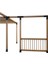 9 x 9 Ahşap Kirişler Için Soflex Pergola Payanda Destek Braketi 3
