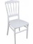 Silver Sandalye Napolyon-4 Adet Beyaz 1