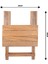 Ahşap Katlanır Masa Piknik Masası Balkon Masası 4