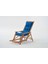 Most Sunbed Şezlong Su Bazlı %100 Ağaç Outdoor Lacivert Kumaş Silikon Dolgu(Evinize Teslim) Lacivert 2