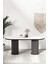 Brita Ptt Lake Mdf Beyaz Ayakli 80X180 Mutfak Masasi Yemek Masasi 2