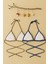 Özel Kadın Leopar Desenli ve Mavi Minimal Kesim Üçgen Bikini Üstü Fırsat!!! 4