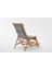 Most Sunbed Şezlong Su Bazlı %100 Ağaç Outdoor Gri Kumaş Silikon Dolgu(Evinize Teslim) Gri 3