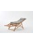 Most Sunbed Şezlong Su Bazlı %100 Ağaç Outdoor Gri Kumaş Silikon Dolgu(Evinize Teslim) Gri 4
