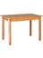 Bohem Natural Ahşap Masa Sandalye Takımı 80X120 4