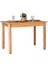 Bohem Natural Ahşap Masa Sandalye Takımı 80X120 5
