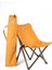 Ahşap Katlanır Masa Sandalye Seti Antrasit Iskelet Hardal Kılıf -60X60X55 Masa 4