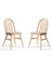 Serwood Natural Ahşap Masa Sandalye Takımı 90X90 4