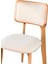 Woodenbend Mirla Yuvarlak Ahşap Döşemeli Masa Takımı 100X100 5