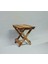 Ahşap Katlanır Tabure 1 Adet 30 cm x 36 Xm 3