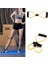 Omb Store 8 Şeklinde Direnç Bandı Yoga Plates ve Vücut Geliştirme Egzersiz Bandı 2