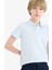 Erkek Çocuk Polo Yaka Basic Düz Pike Okul Tişörtü K1689A625AU 1