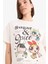 Coool PowerPuff Girls Oversize Geniş Kalıp Kısa Kollu Tişört E9843AX25AU 1