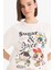 Coool PowerPuff Girls Oversize Geniş Kalıp Kısa Kollu Tişört E9843AX25AU 5