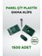 Panel Çit Plastik Sıkma Klips - Akıllı Vidalı (1500 Adet) - Yeşil 1