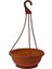 SY-5745 Kahverengi Askılı Aranjman Saksı Balkon Saksı No 2 1