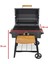 GB60 Standlı Tekerlekli 60CM Kömürlü Barbekü Mangal 5