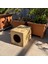 Kedi Evi Dış Ortam Uygun Ahşap Kedi Evi 34X27X24 cm Sokak Hayvanları Için 1