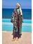 Kahverengi Kimono – Konforlu, Şık Tesettür Plaj Pareosu P2510 4