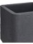 Namook Plastik Taş Tasarım Saksı Gri G 39CM D 39CM Y 33CM 3