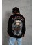 Erkek 3 Iplik Gangster Baskılı Sweatshirt - Siyah 2