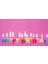 Rengarenk Happy Birthday Yazılabilen Doğum Günü Mumu 1