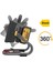 DX62B 18VOLT 20W 750/1600 Lümen Profesyonel Iki Kademeli LED Projektör 3