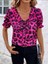 Kadın Mikro Kumaş Önü Fırfır Detaylı Bluz 1