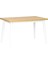 Vilinze Ege Sandalye ve Bank Avanos Ahşap Mdf Mutfak Masası Takımı - 70X120 cm 5
