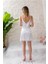 Özel Geli̇n Set Saten Mi̇ni̇ Askili Geceli̇k ve Stri̇ng Takim (MGP32172) Fırsat!!! 3