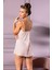 Özel Transparan Mi̇ni̇ Boy Babydoll ve Stri̇ng Takim Somon (MGP32042) Fırsat!!! 2