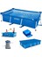 28272 Dikdörtgen Prefabrik Havuz 300X200X75CM Filtre+Örtü Set 1