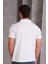 Erkek Slim Fit Pamuklu Yumuşak Doku Nefes Alan Kumaş Yakalı Tişört 4