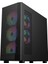 Ontech - 1st Player Fd5-M Siyah 600W 80+ Argb 4X12CM Fan Temperli Cam Mesh USB 3.0 M-Atx Kasa 1