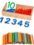 Montessori Matematik Sayı Kartları ve Sayaçları Çocukluk Dö Için Montessori Oyuncakları (Yurt Dışından) 2