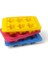 Plastik 6 Bölmeli 3 Desenli Buz Kalıbı Seti, Yıldız-Kalp-Çiçek Desenli Buz Kalıbı 3 Set (13CM*8CM*3CM) Eğlenceli ve Pratik 2