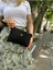 Kadın Siyah Renkli Saten Kumaş Ayarlanabilir Çapraz ve El Askılı Portföy, Clutch Çanta 2