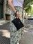Kadın Siyah Renkli Saten Kumaş Ayarlanabilir Çapraz ve El Askılı Portföy, Clutch Çanta 7