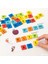Çocuk Ahşap Heceleme Kelimeleri Alfabenin Harflerini Bilme Oyuncakları Erken Eğitime Başlama Puzzle Blokları (Yurt Dışından) 2