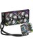 Ontech - 1st Player x Starshıp 240MM Siyah Argb IPS 2.4" Dijital Ekranlı Am5,am4 / LGA1851, Lg 1700 Premıum Işlemci Sıvı Soğutucu 1