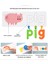Ahşap Çocuk Erken Eğitim Kelime Oyunları Ingilizce 26 Harf Bilişsel Anaokulu Aydınlanma Oyuncakları Puzzle Yapboz (Yurt Dışından) 3