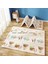 Ovozı 200×180×1CM Çift Taraflı Katlanabilir Bebek Emekleme Matı Oyun Paspasları ve Halıları (Yurt Dışından) 1